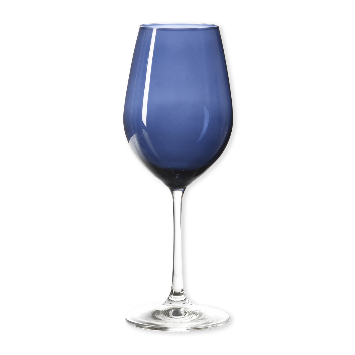 Verre à vin en verre bleu marine - Verres à vin colorés ...