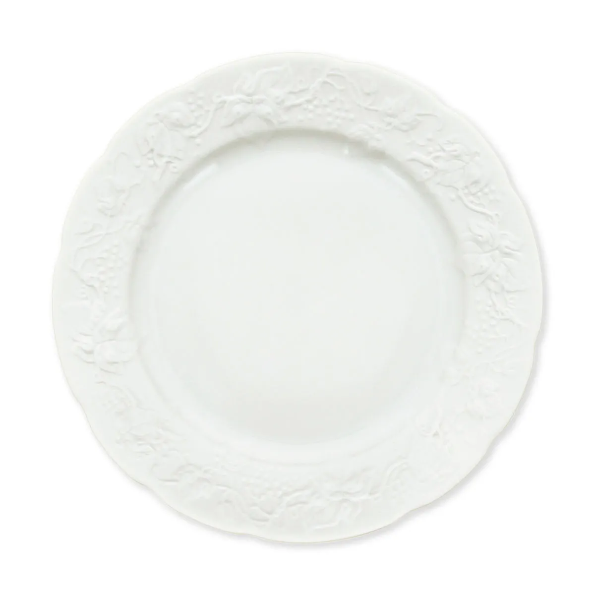 Assiette dessert en Porcelaine blanche Blanc BYBLOS
