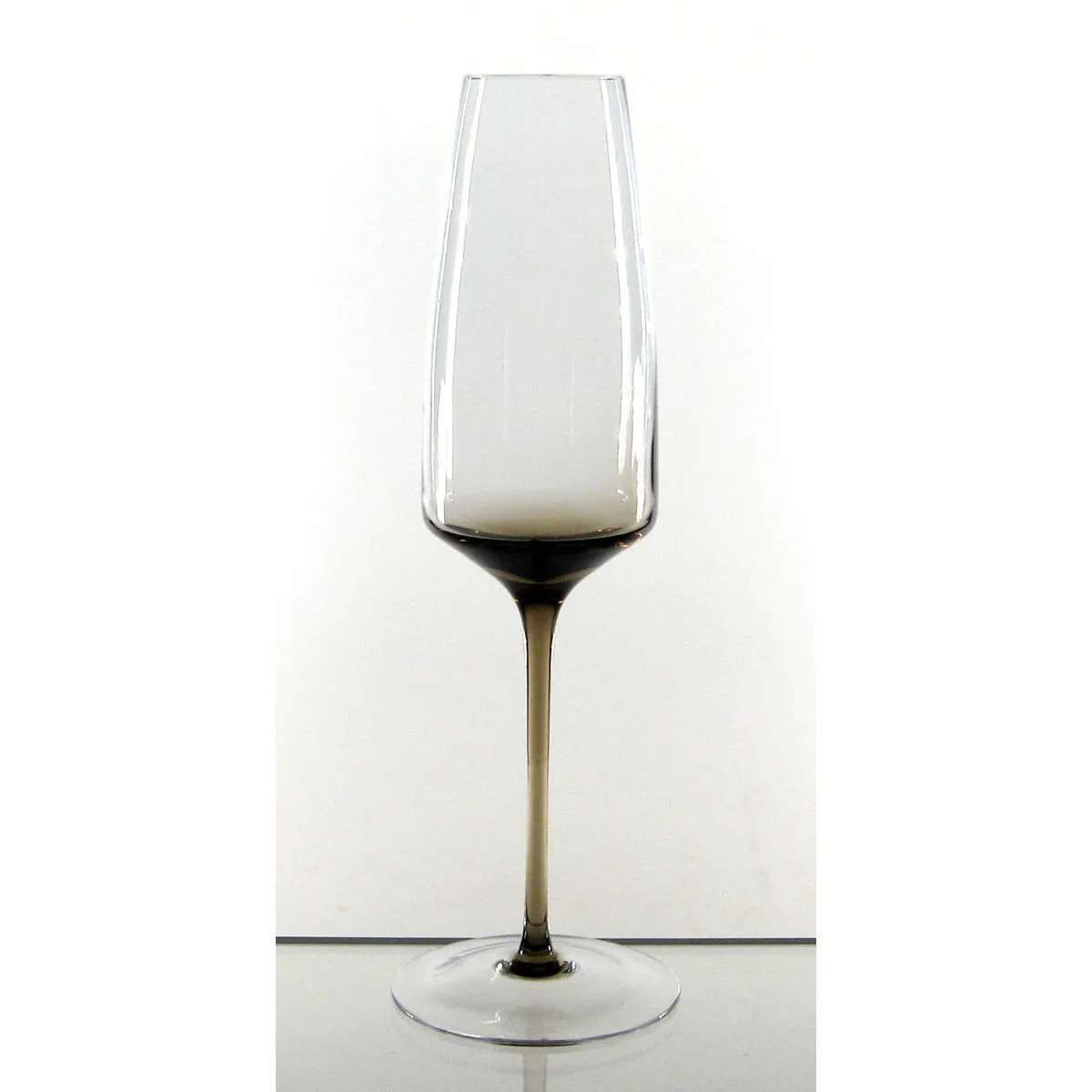 Flûte à Champagne Colorée (Noir) - Verrerie Design - Bruno Evrard