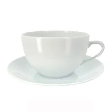 Lot De 4 Tasses À Café En Porcelaine Avec Grande Anse Pour Thé