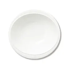 Assiette creuse octogonale 19 cm blanche